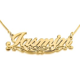Collar con Nombre Subrayado