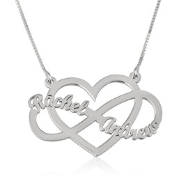 Collar Infinito y Corazón