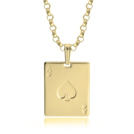 Collar As de Picas